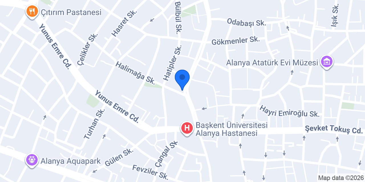 Alanya M & H Yapı konumu