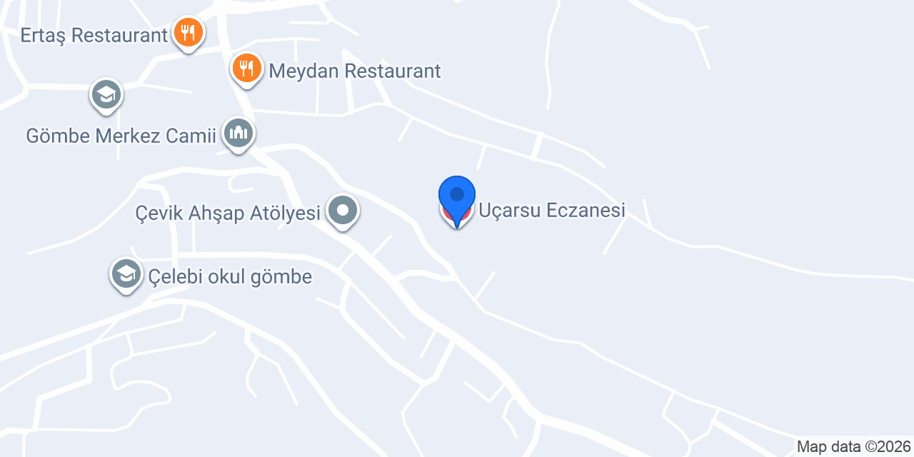 Uçarsu Eczanesi konumu