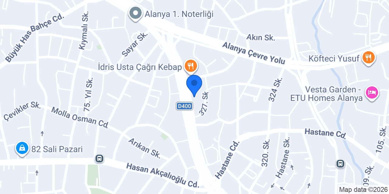 Alanya Ak Parti konumu