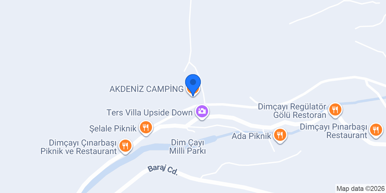 AKDENİZ CAMPİNG konumu