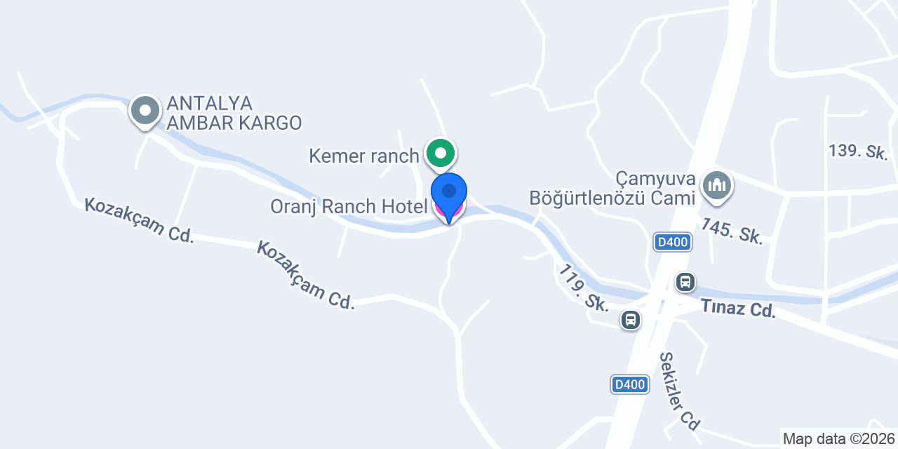 Oranj Ranch Hotel konumu
