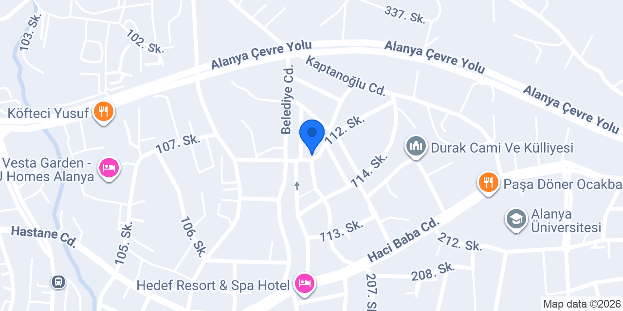 Özkan Mobilya konumu