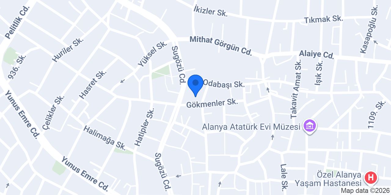 Antalya Vip Transfer 24 konumu
