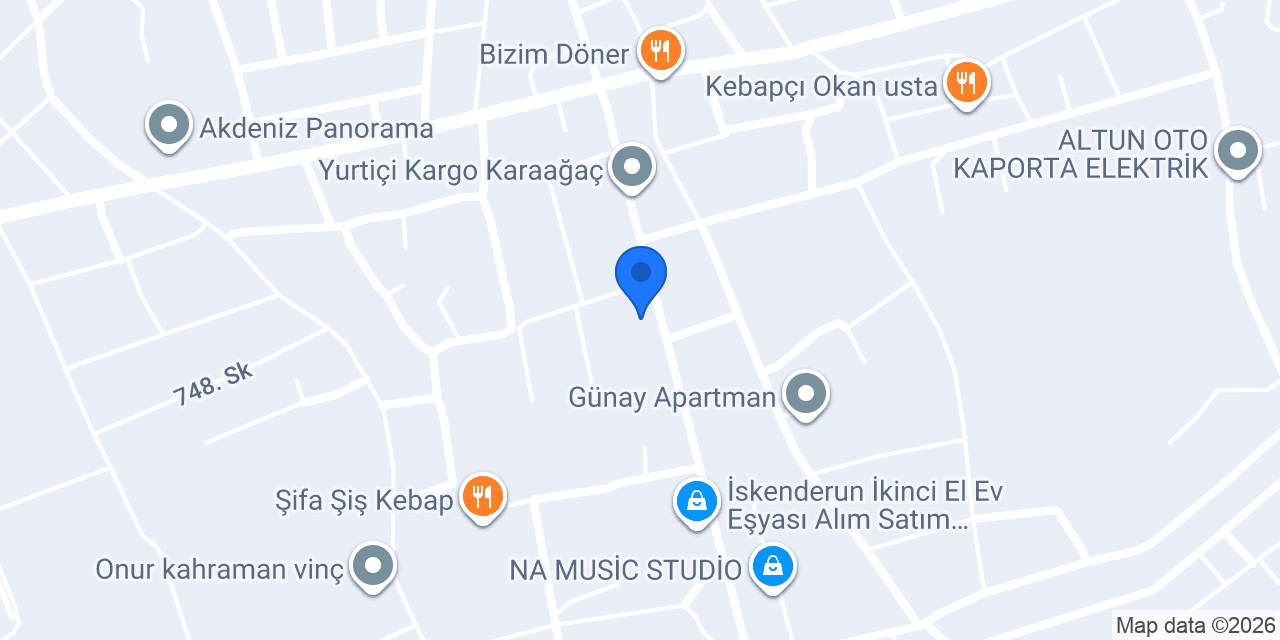 AZRA Market konumu
