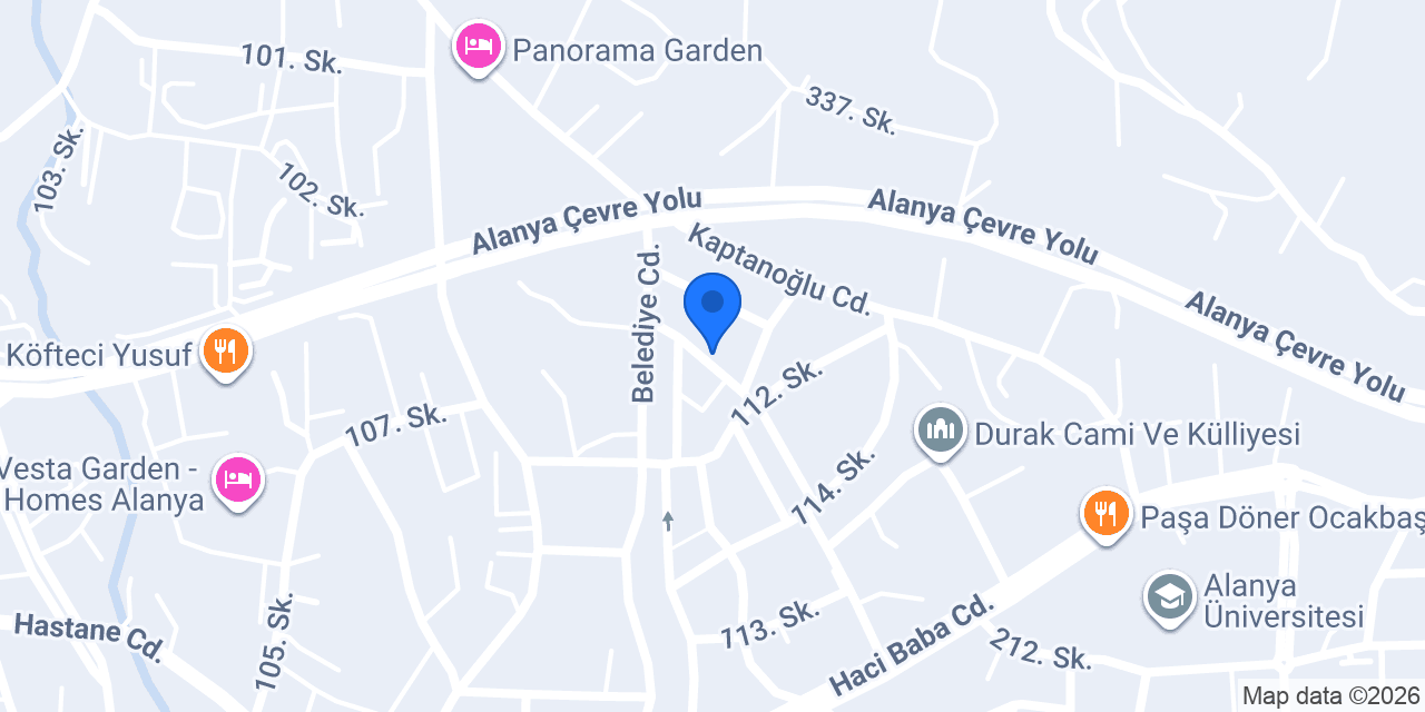 Özkarav Oto Lastik konumu