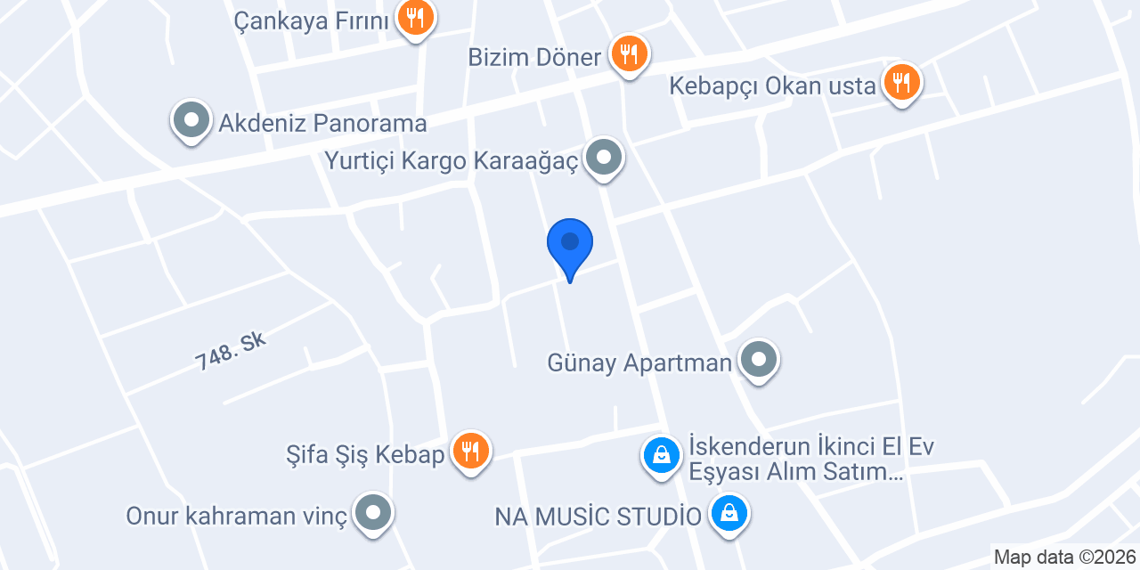 Hakem Elektrik Karaağaç/Arsuz konumu