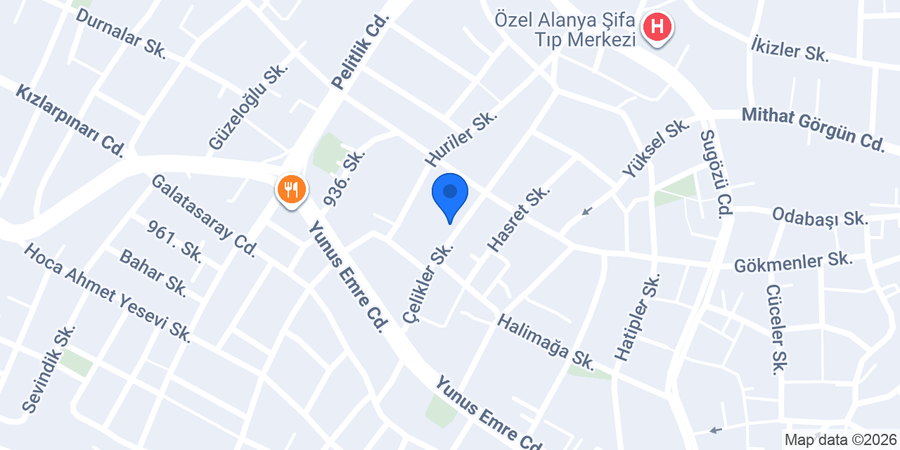 Hasret Ekmek Fırını konumu