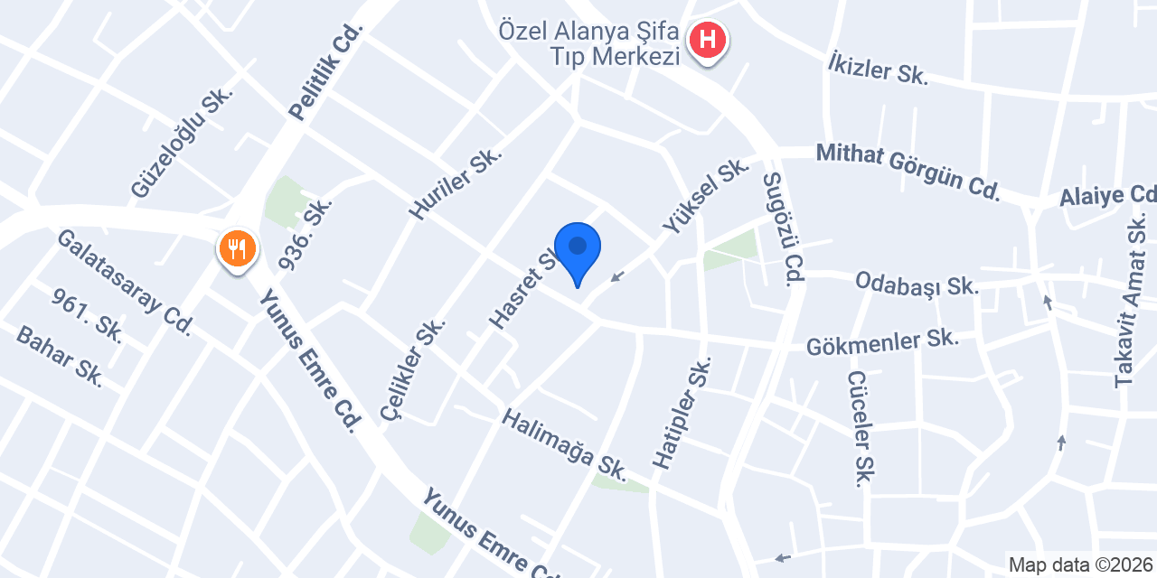 Fatma Alaettinoğlu İlkokulu konumu