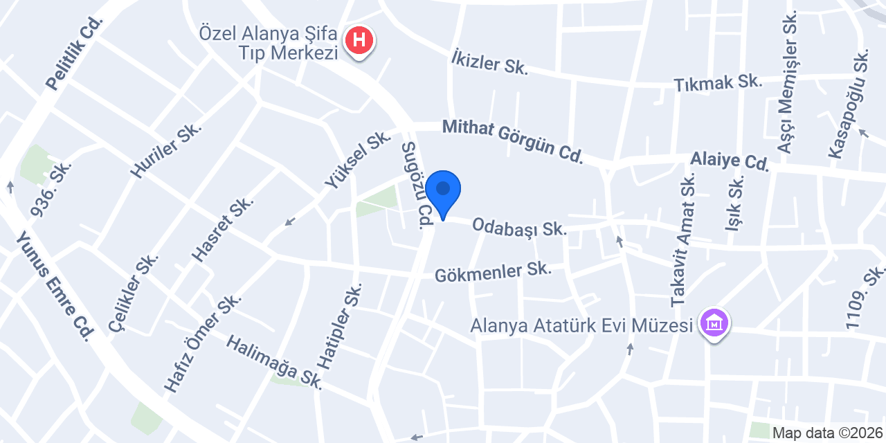 Saray nox Spa konumu