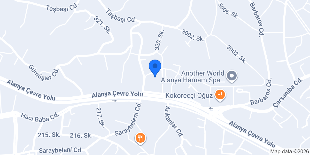 Transfer to Alanya konumu