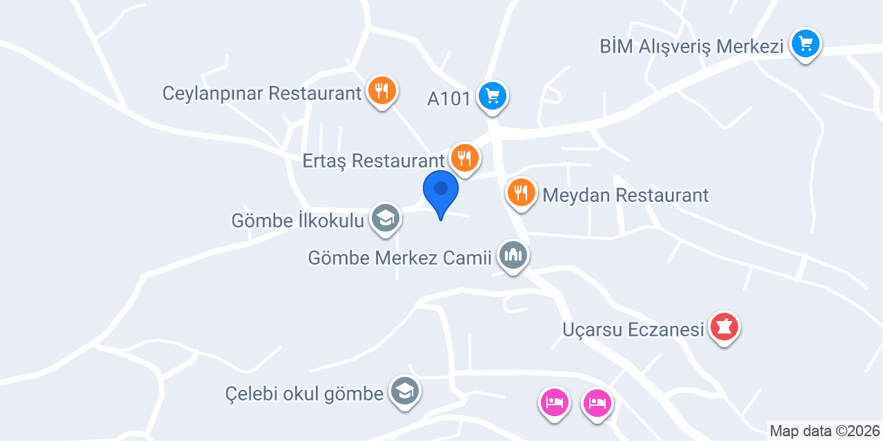 Ptt-gömbe Şubesi konumu