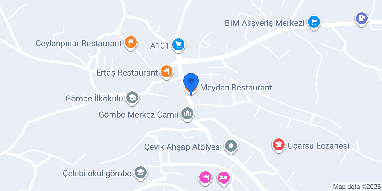 Meydan Restaurant konumu