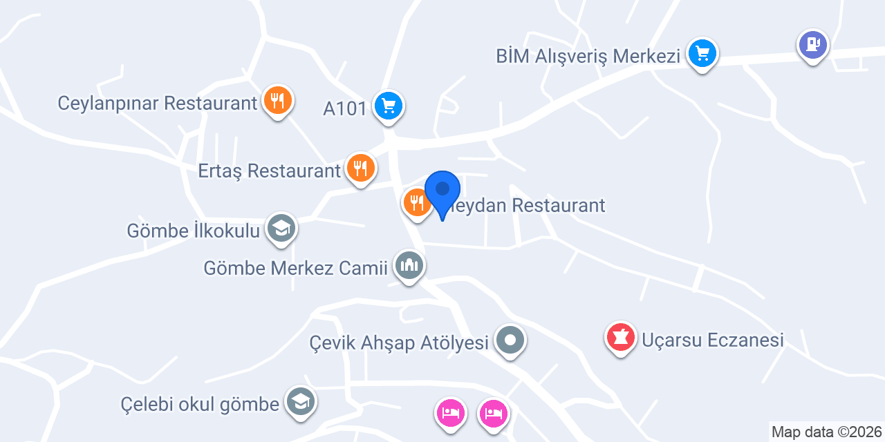 Ali Dede Dondurma | Gömbe | 1940'dan bugüne... konumu