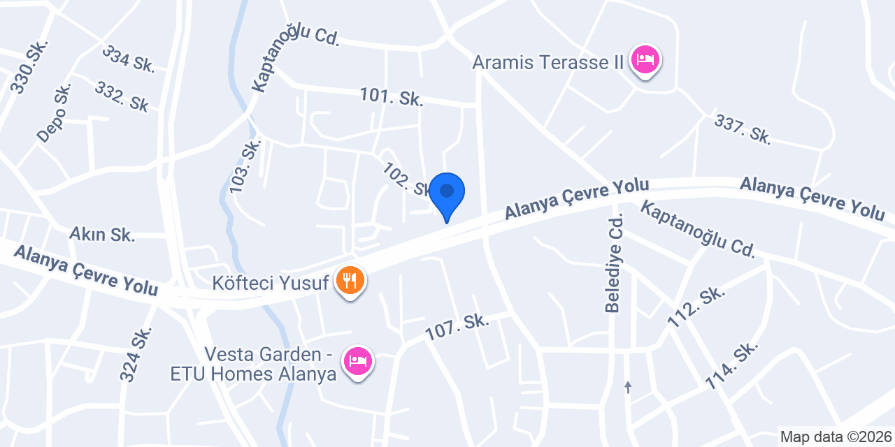 Özdemir mobilya konumu