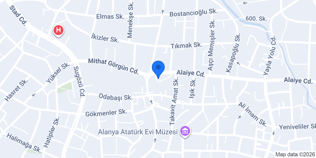Cadde Eczanesi konumu