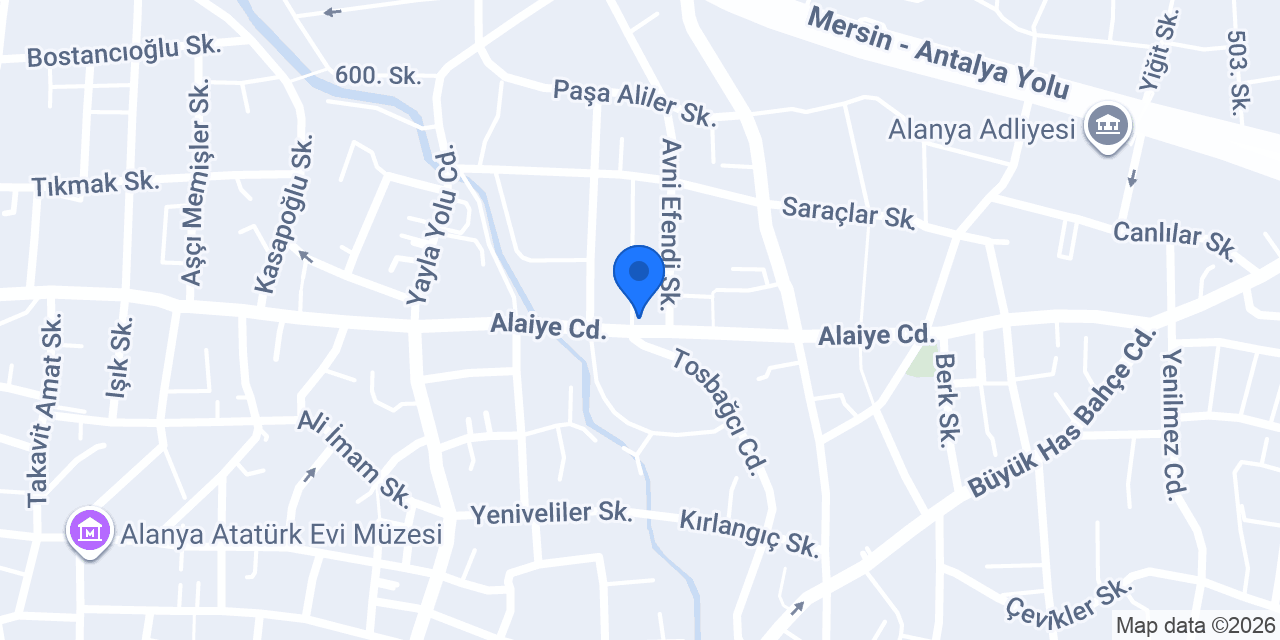 Türkmenoğlu Alaiye konumu