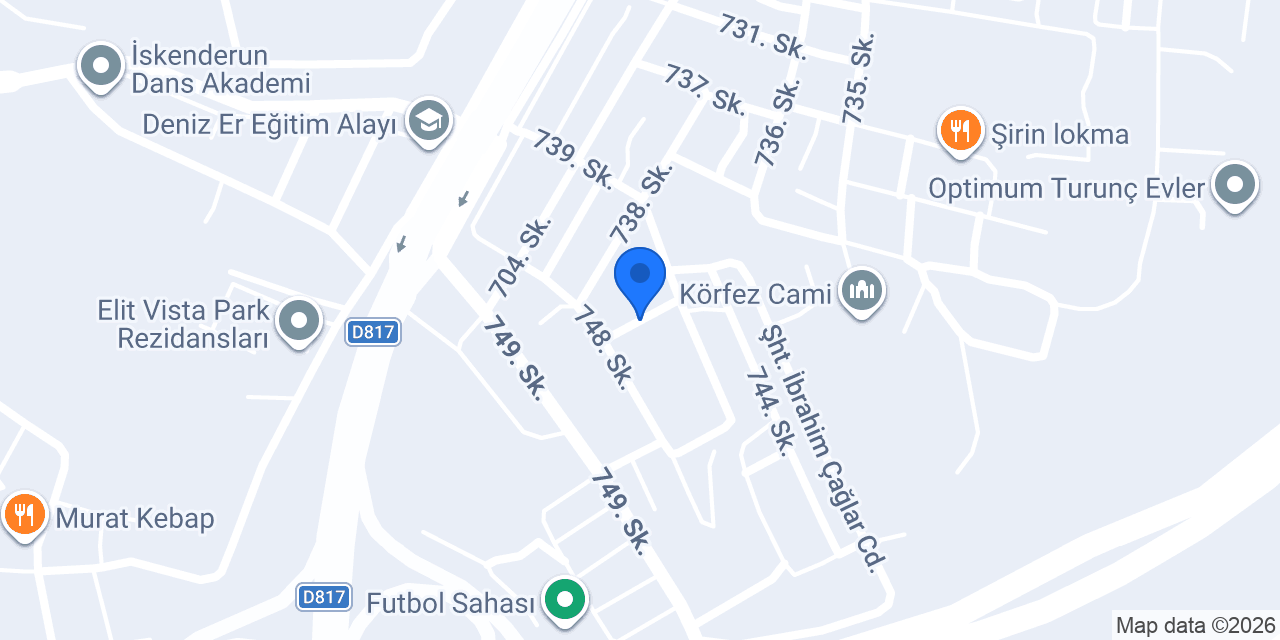 Atik Prefabrik konumu