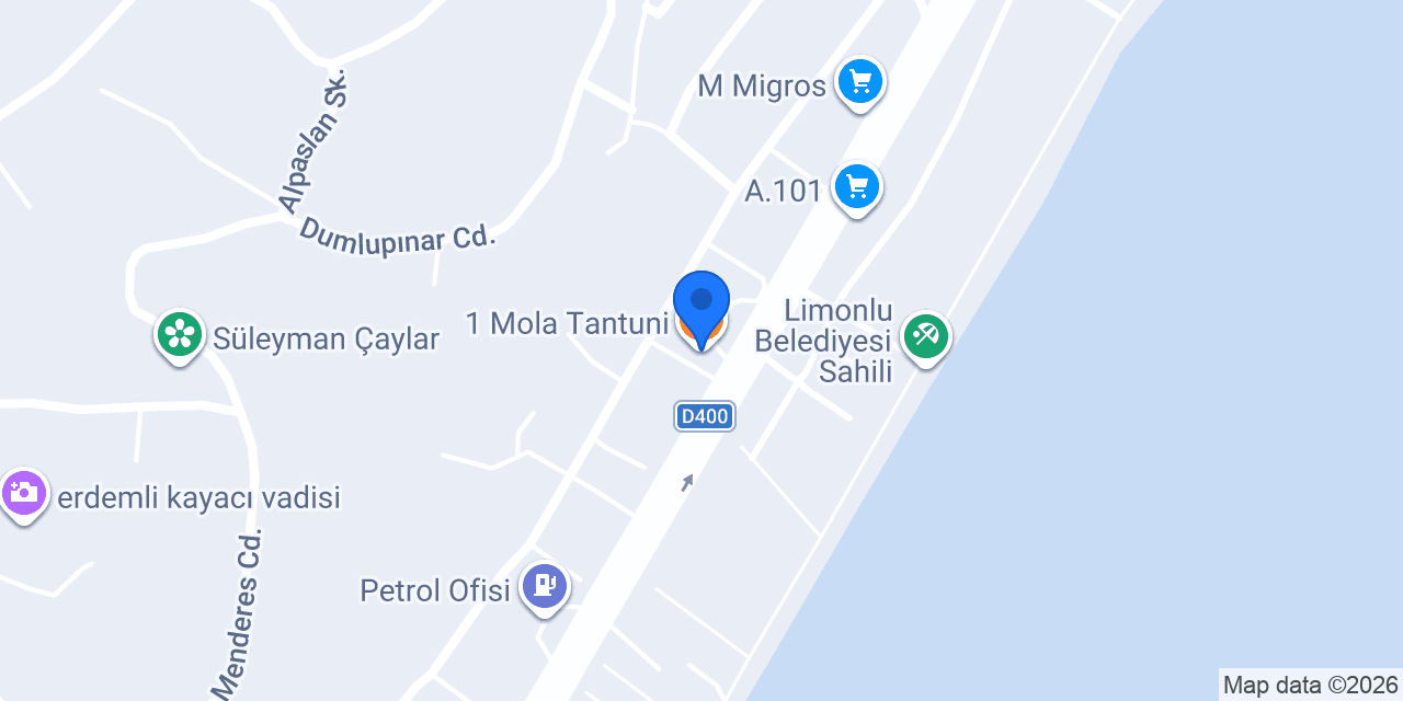 1 Mola Tantuni konumu