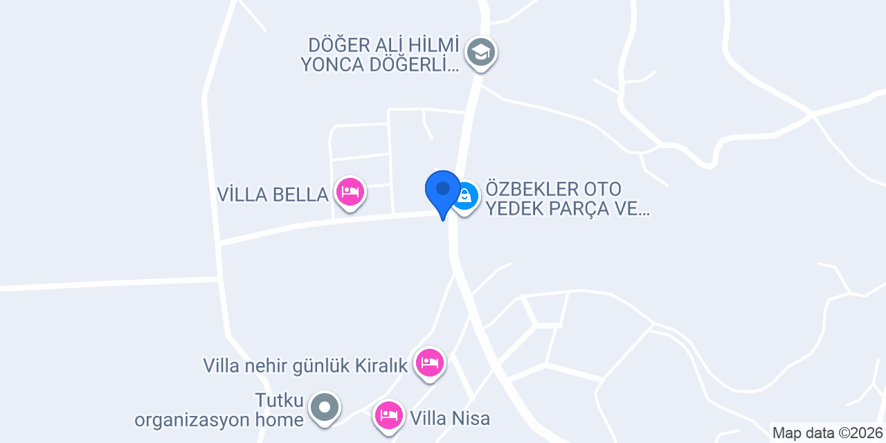 Yeğenler Oto Elektrik konumu