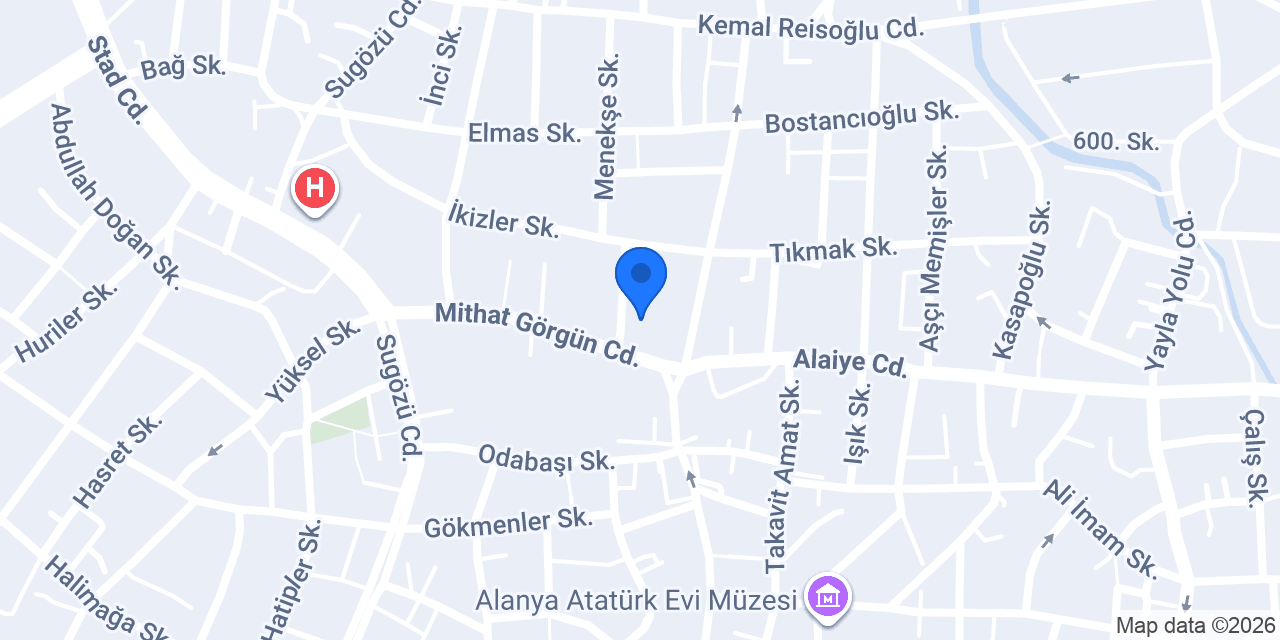 AKCA DENTAL CLINIC | ALANYA konumu