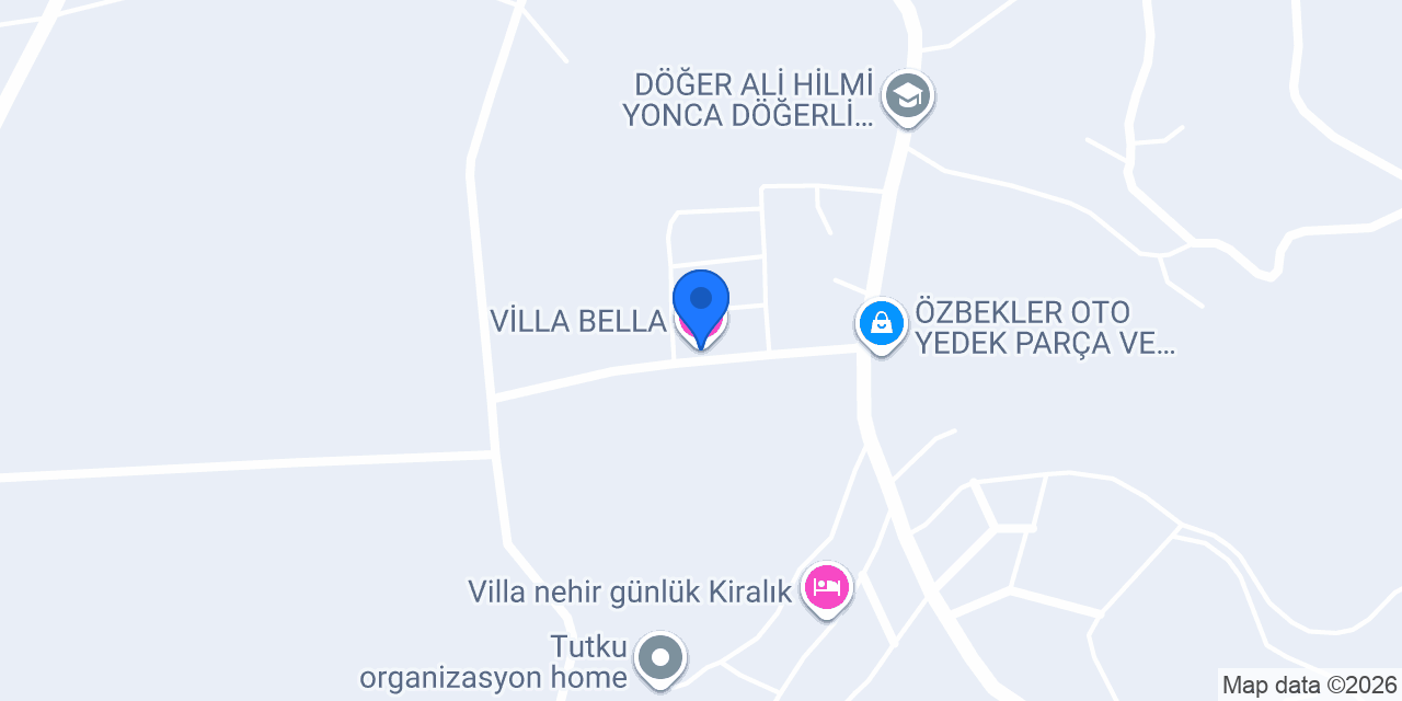 VİLLA BELLA konumu