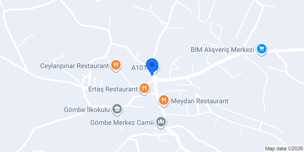 NUR PASTANESİ GÖMBE konumu