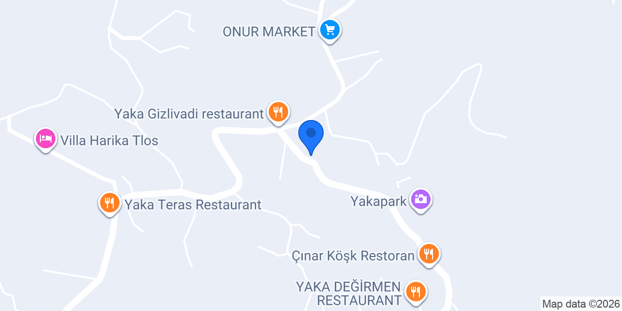 Ece Hanı Bungalow Hotel konumu
