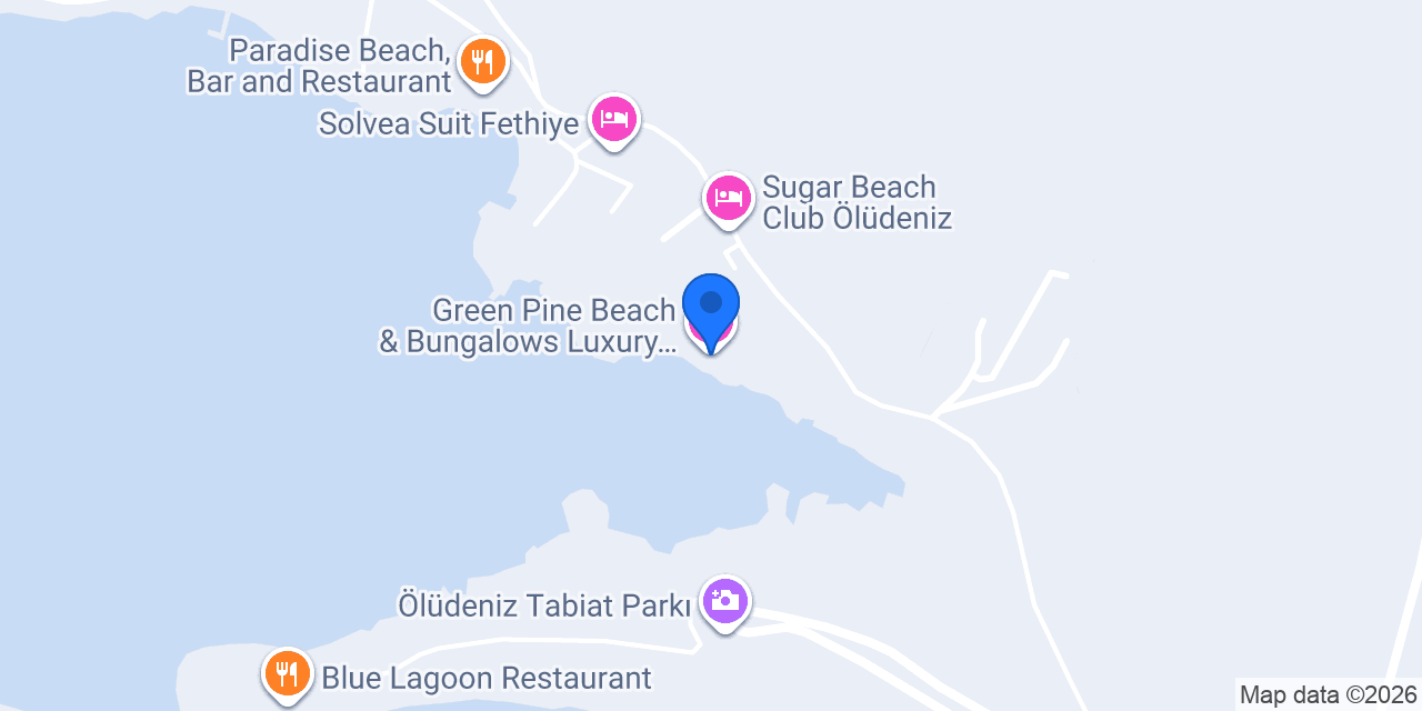 Green Pine Beach & Bungalows Luxury Concept konumu