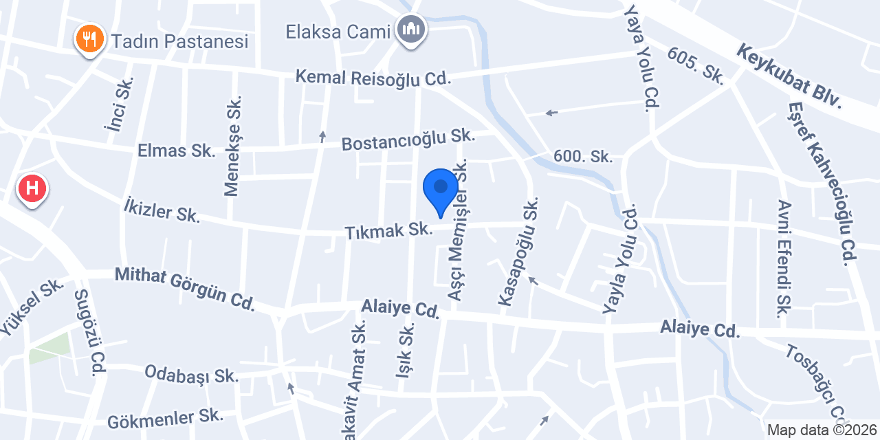 Ersoy Elektrik konumu