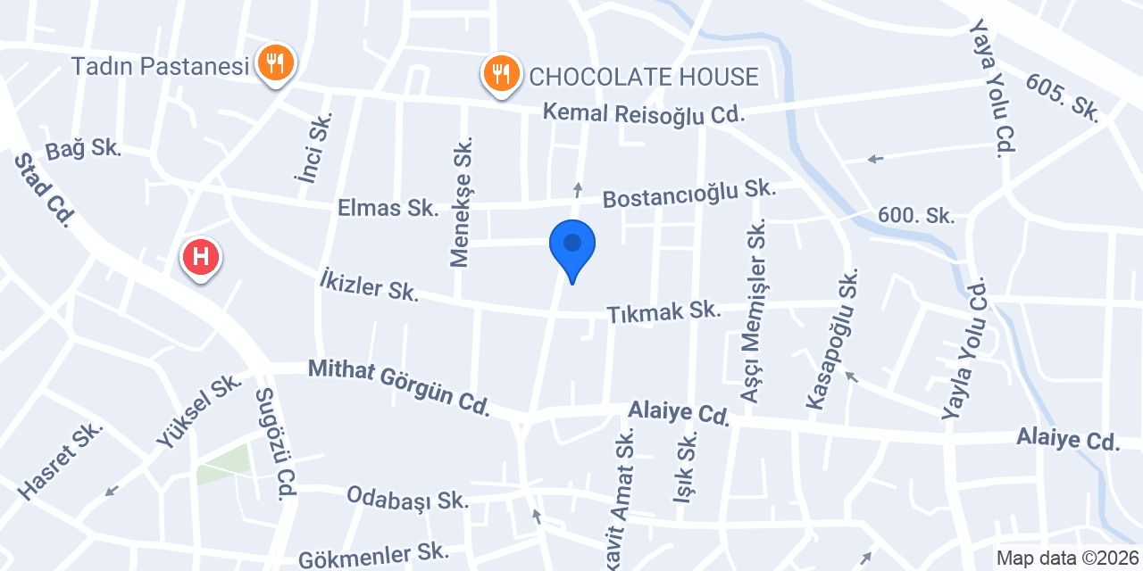 EN Saç Tasarım Atölyesi konumu