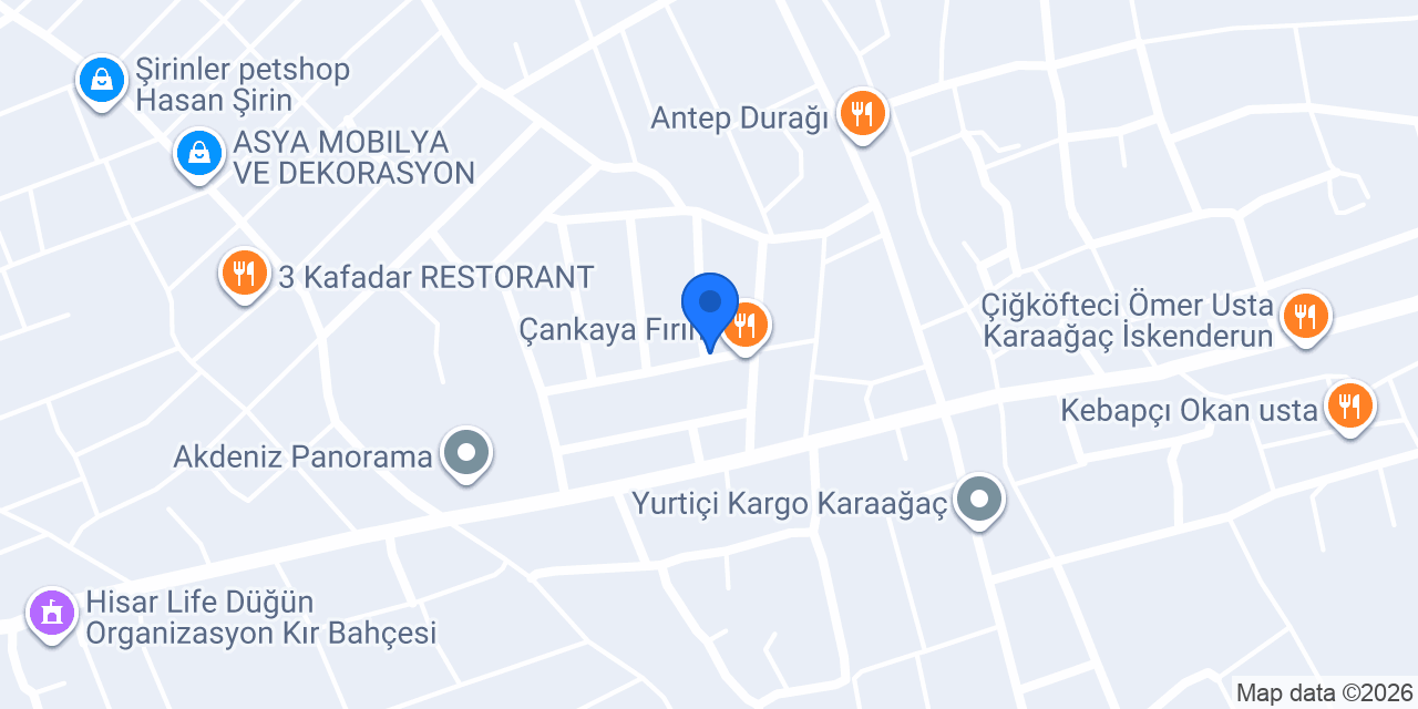 İskenderun Algı Psikoteknik konumu