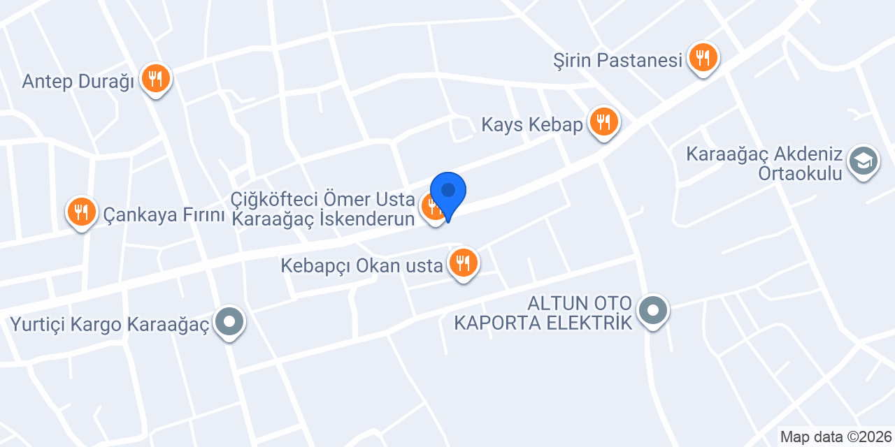 Ferah kasap ve fırın konumu