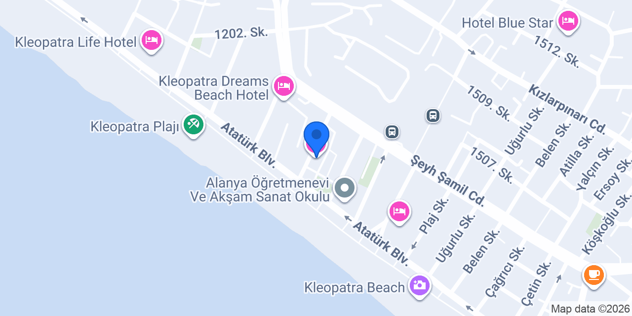 BELLE OCEAN APART HOTEL konumu