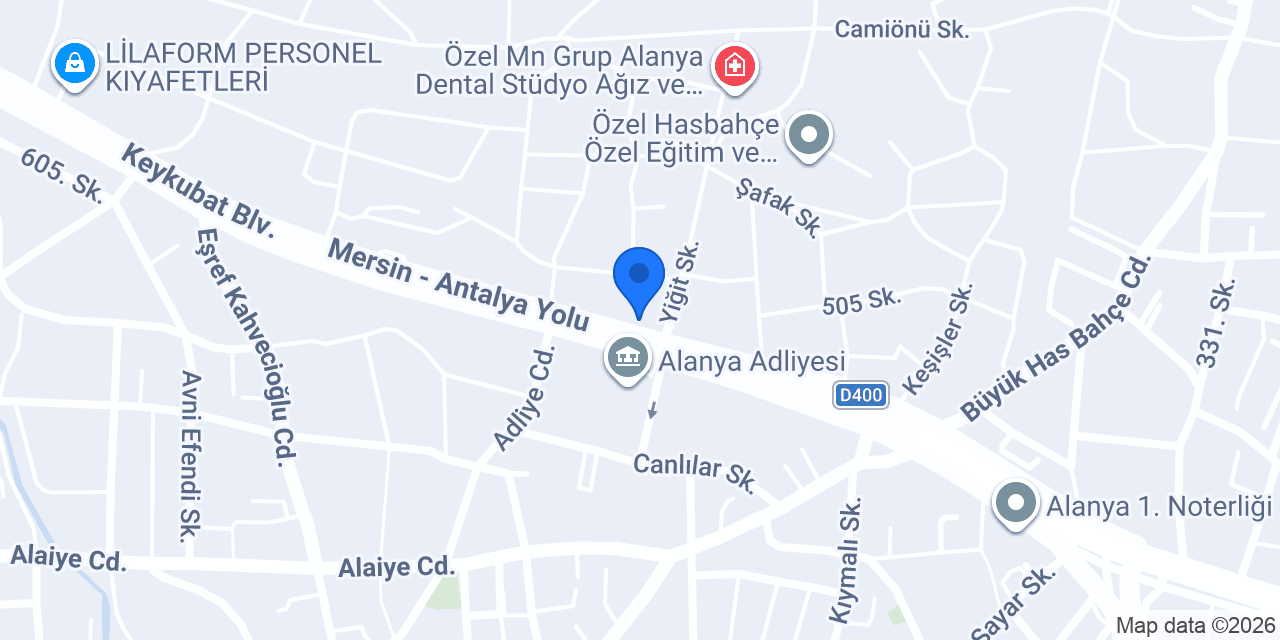 Avukat Kerem Alper Küçükdoğan konumu