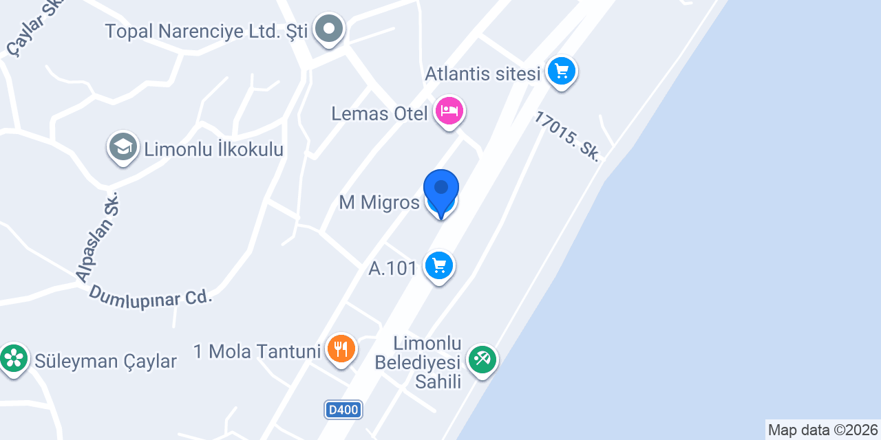 M Migros konumu