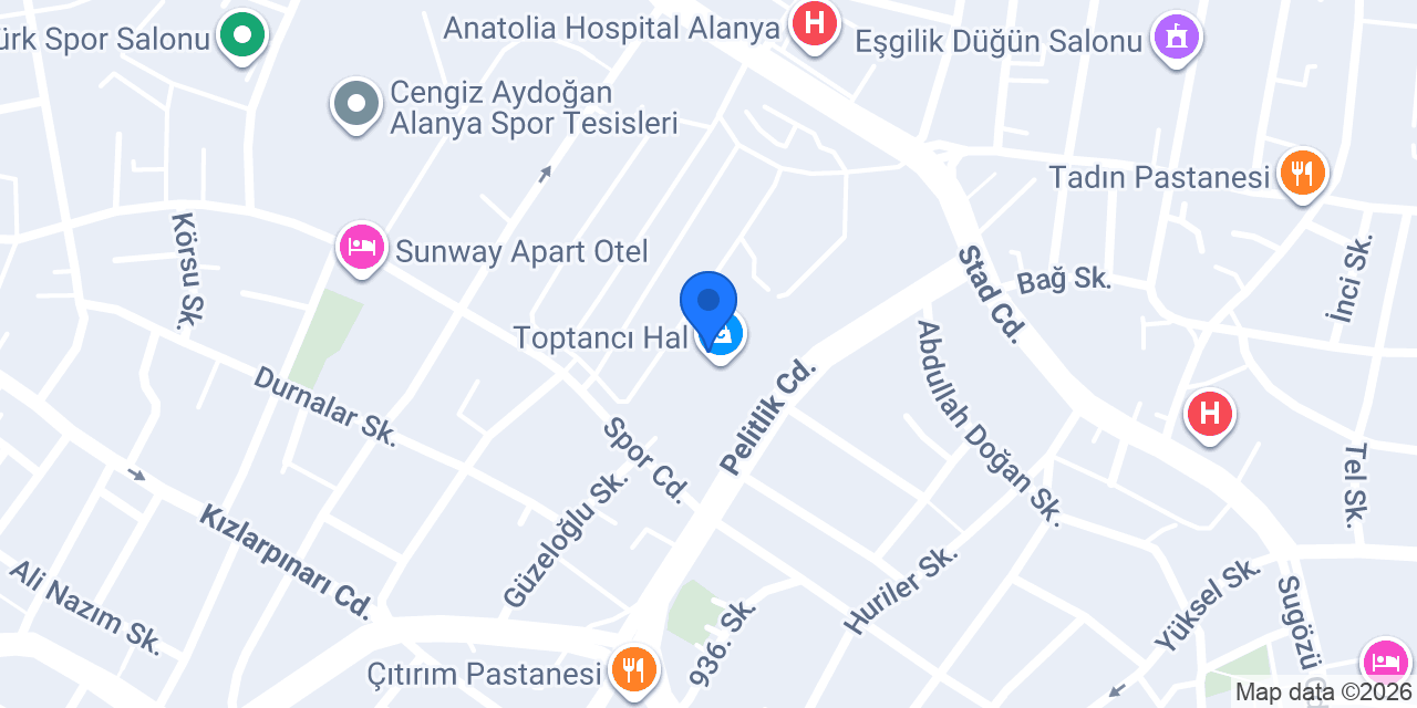 Moby Dick Balık Lokantası konumu