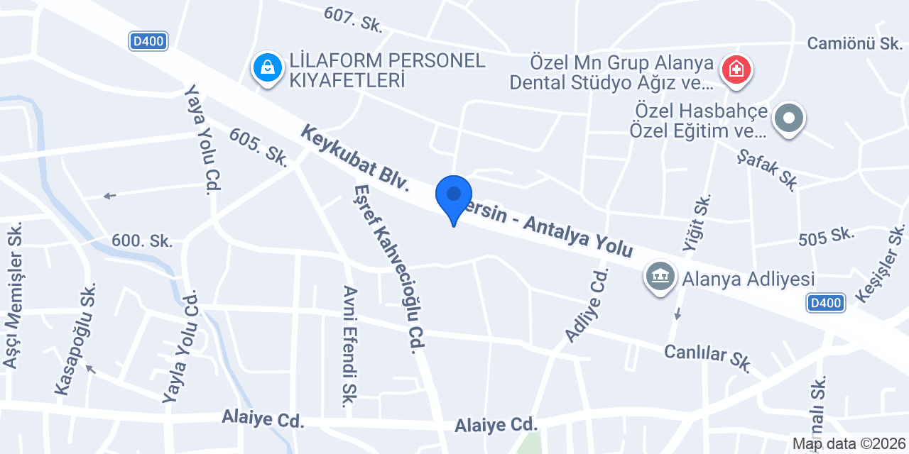 Tatlı Hukuk Bürosu - Av. Seray TATLI konumu