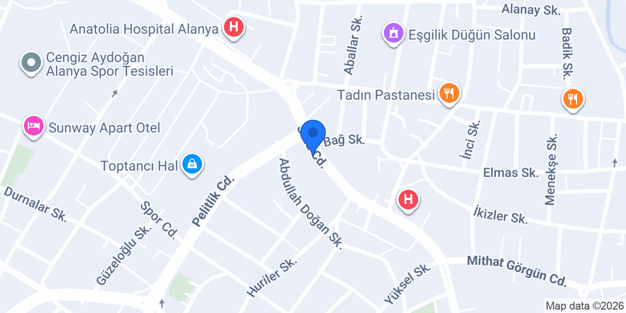 BERNA AKÇALIOĞLU ECZANESİ konumu