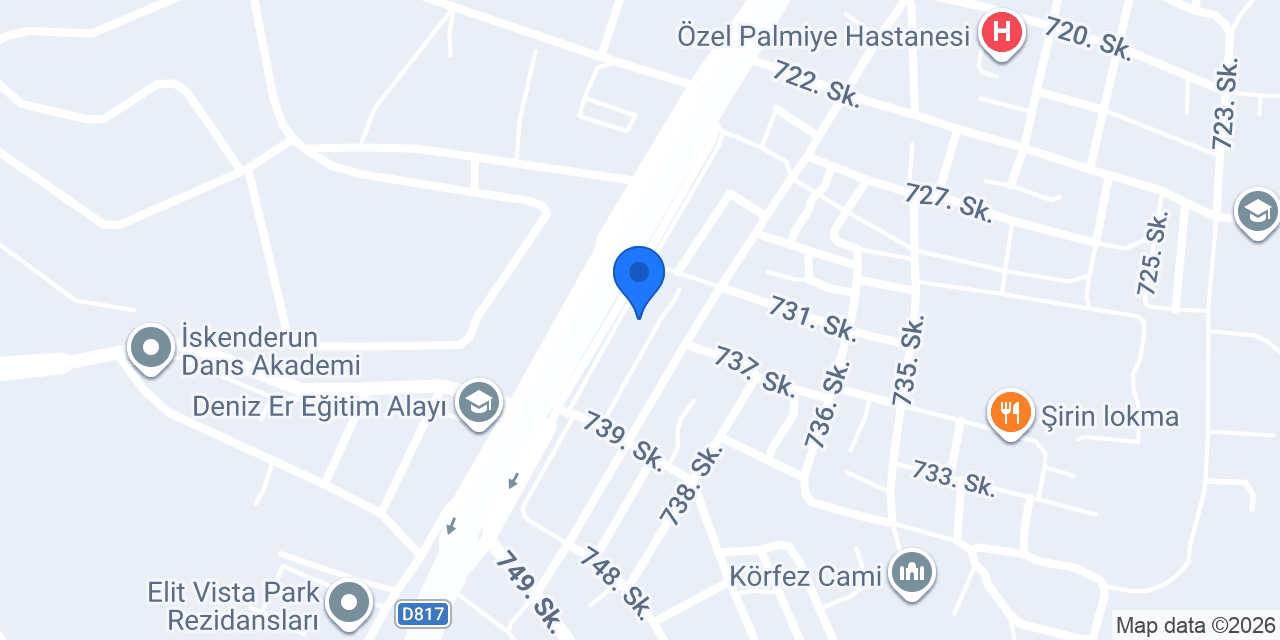 İskenderun Emanetçi konumu