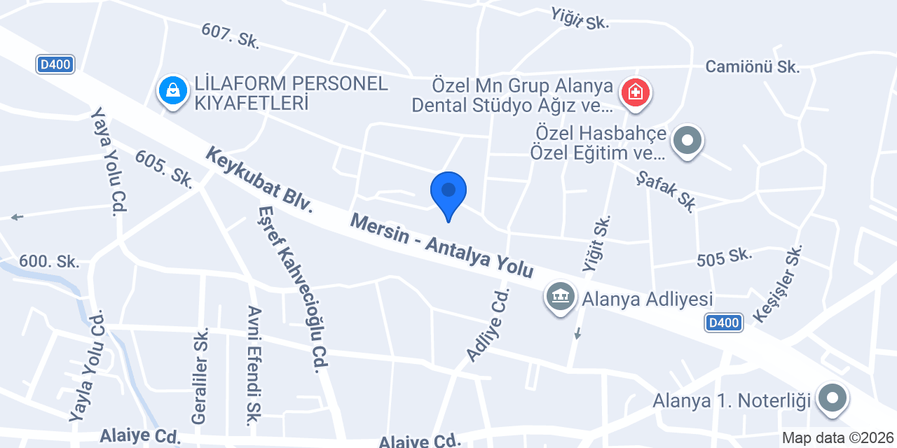 AV. TUNAHAN YILDIZ konumu