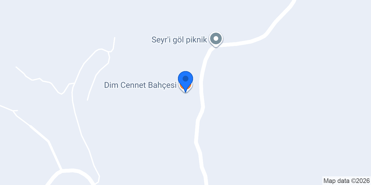 Dim Cennet Bahçesi konumu