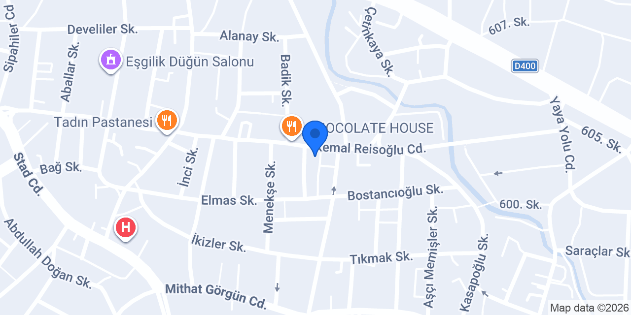 Köşem Rent a Car konumu