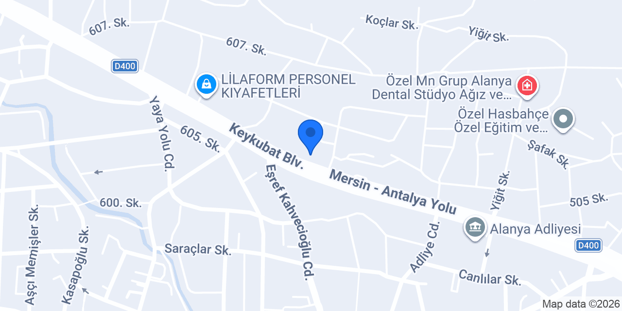 GHY PARTNERS HUKUK BÜROSU konumu