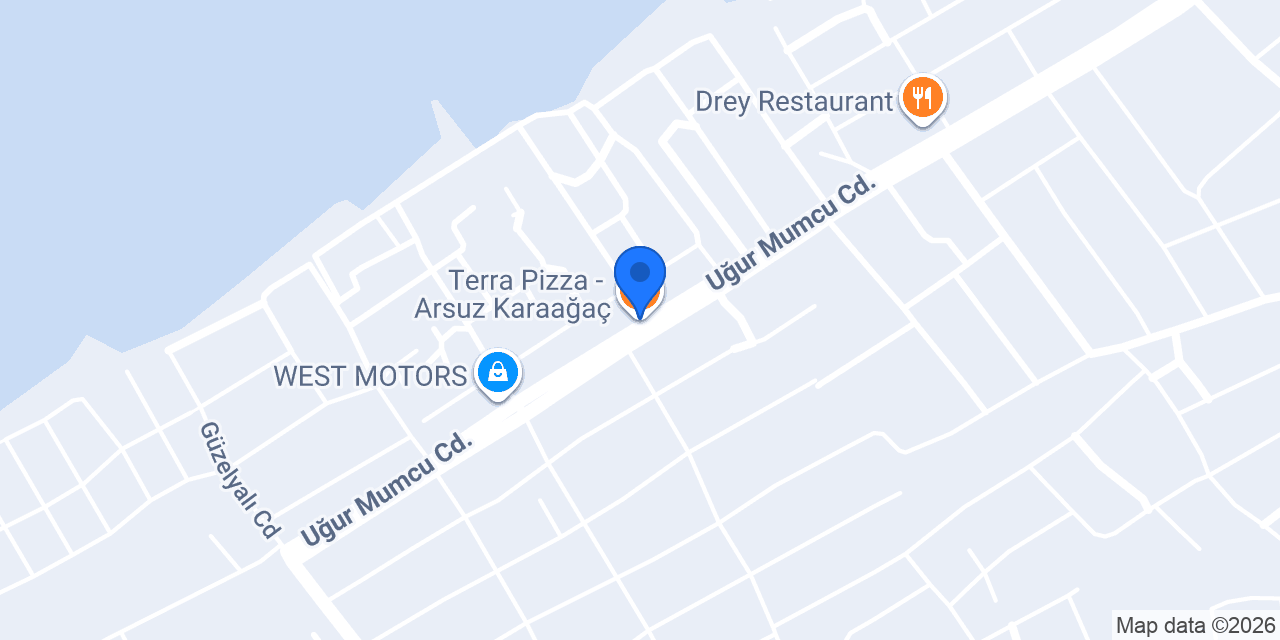Terra Pizza - Arsuz Karaağaç konumu