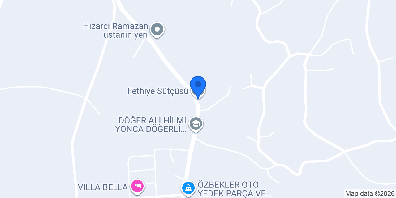 Fethiye Sütçüsü konumu