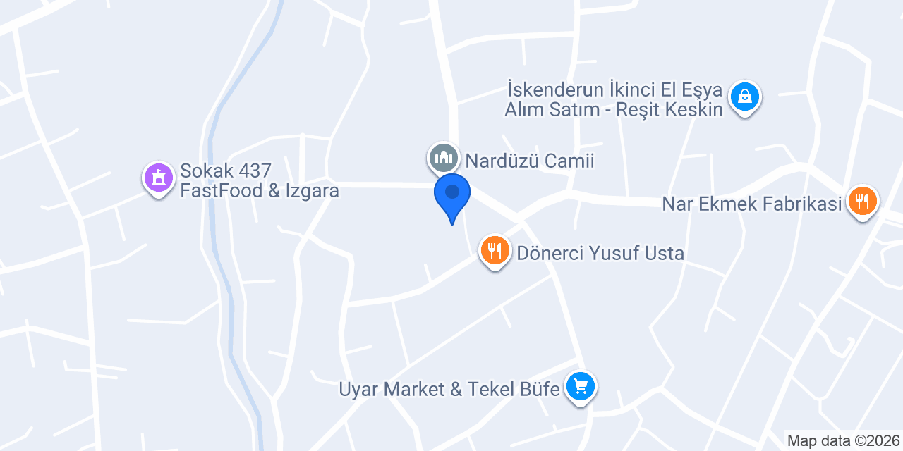 Nardüzü Mahallesi Muhtarlığı konumu
