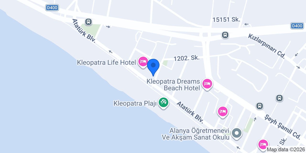 Balık Hotel konumu