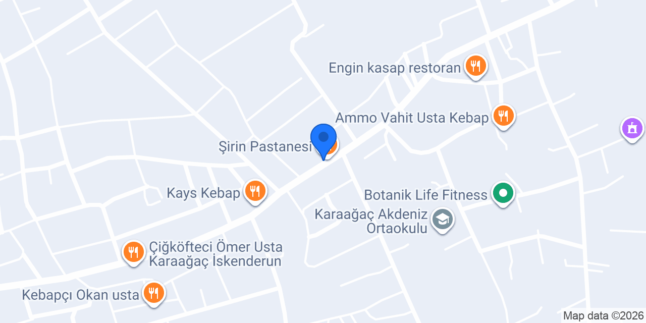 Hatay Paşa Künefe konumu