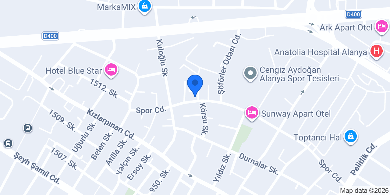 Suvari Travel Agency konumu