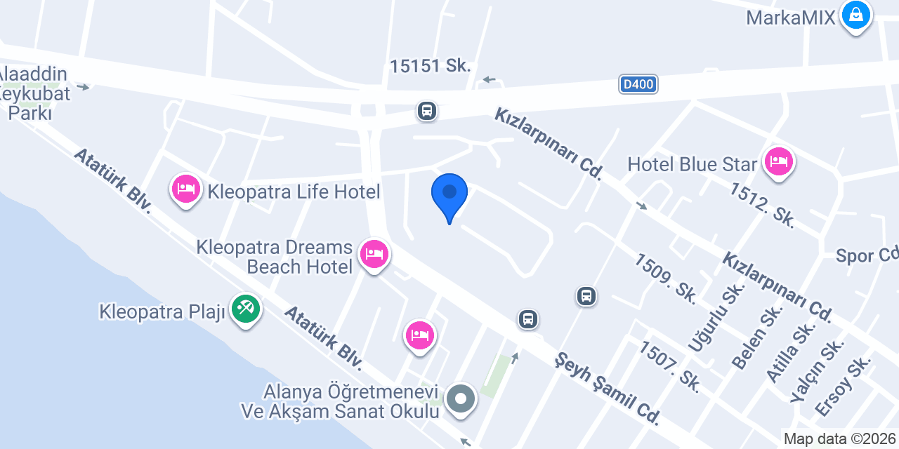 Seç Turizm Alanya Otogar Şubesi konumu